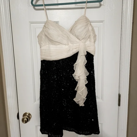 Scala | Dresses | Scala Brand Dress Cream And Black Xxl | Poshmark